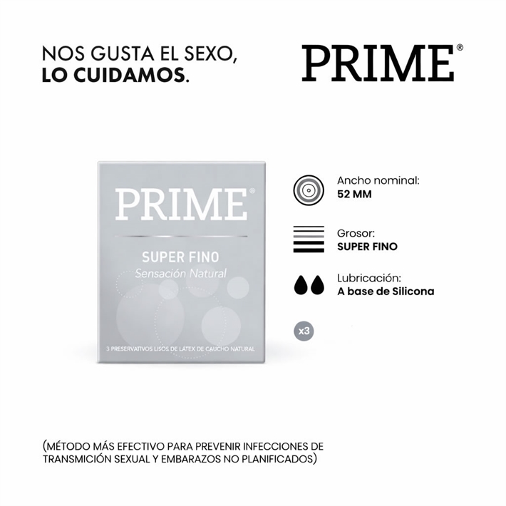 Preservativos super finoEAN: 7791519200045